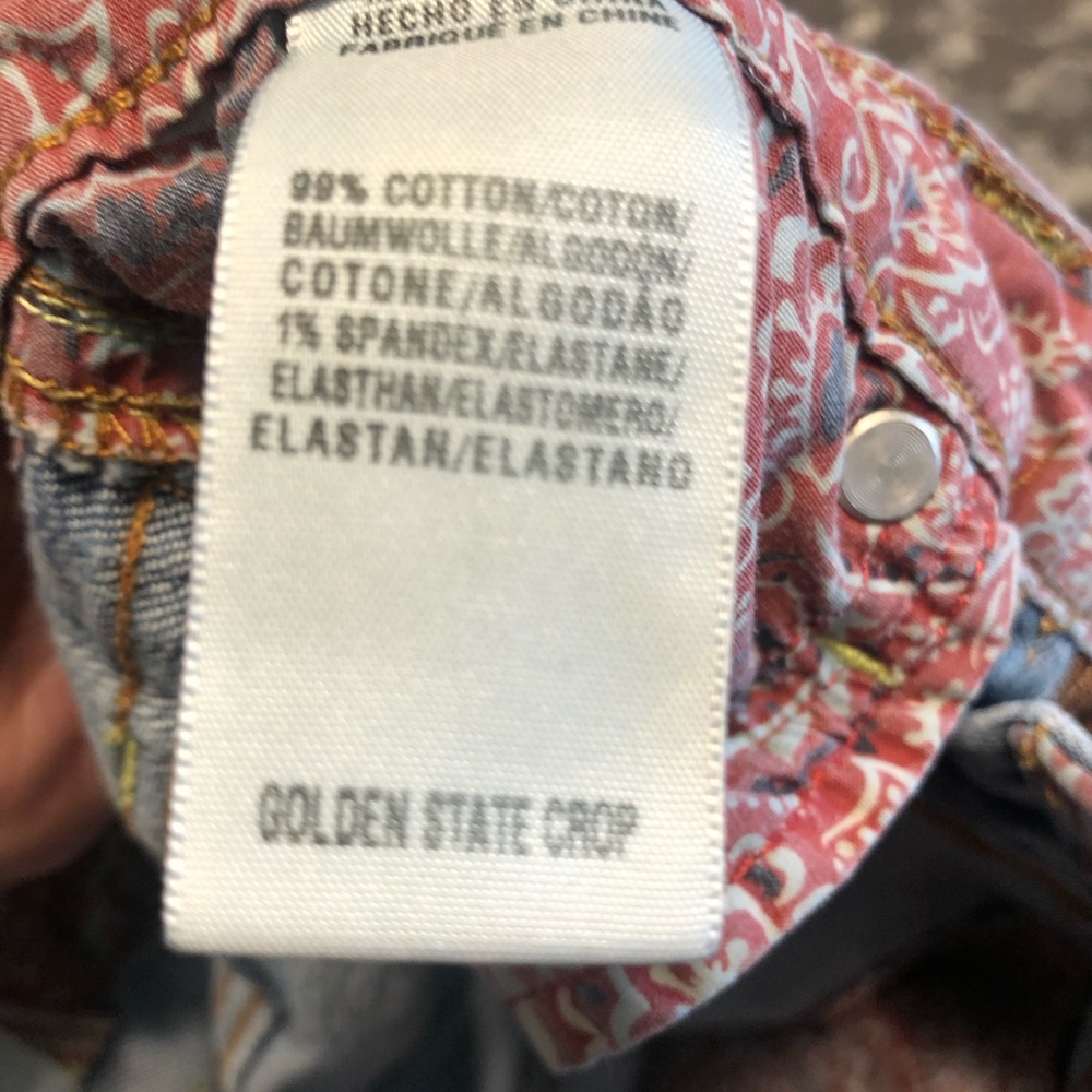 Lucky Brand Size 2 Capri Jeans - Picture 4 of 16